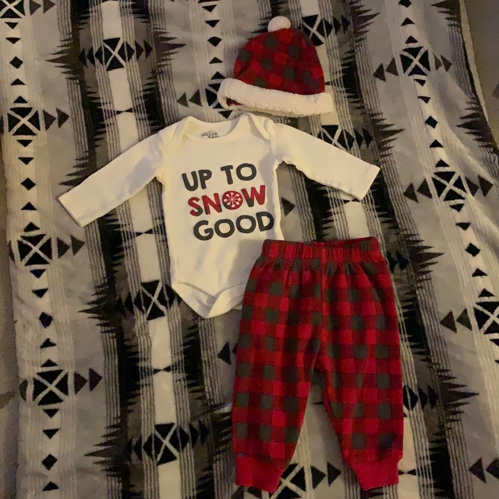 Baby holiday outfit 0-3m